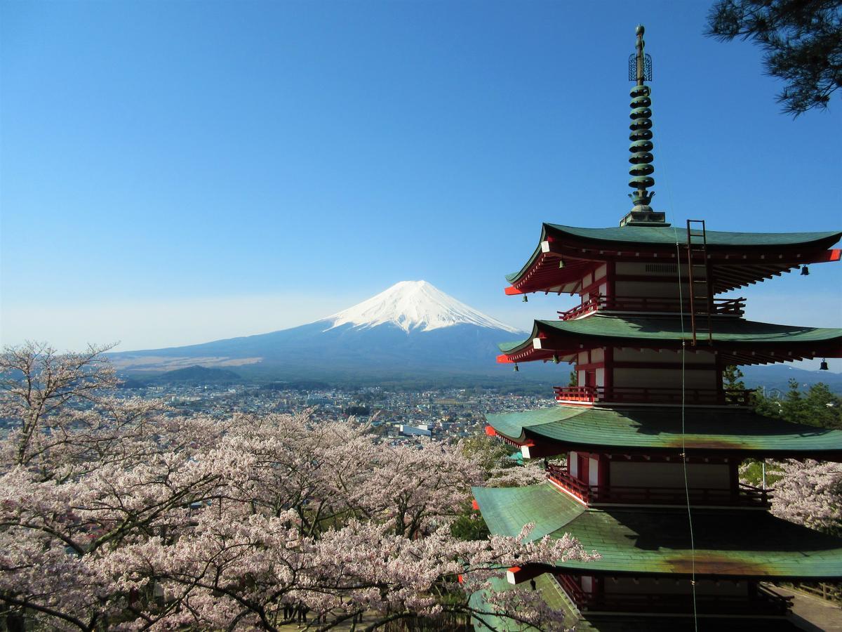 ホステル富士山 結 Fujiyoshida Bagian luar foto