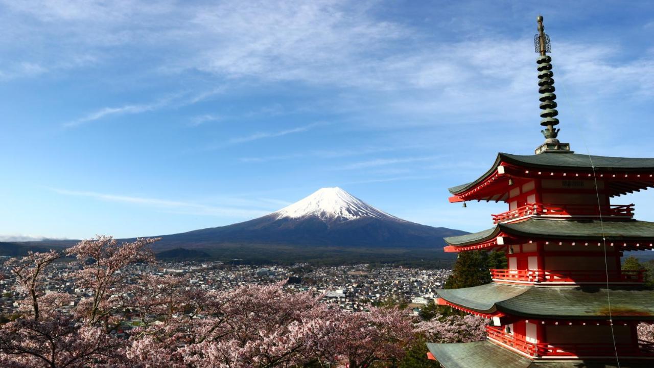 ホステル富士山 結 Fujiyoshida Bagian luar foto
